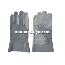 Short Cow Grain Palm Welding Glove-9981